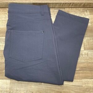 Western Rise Diversion Pants Mens 35 Gray 4-Way Stretch Technical Travel 31"